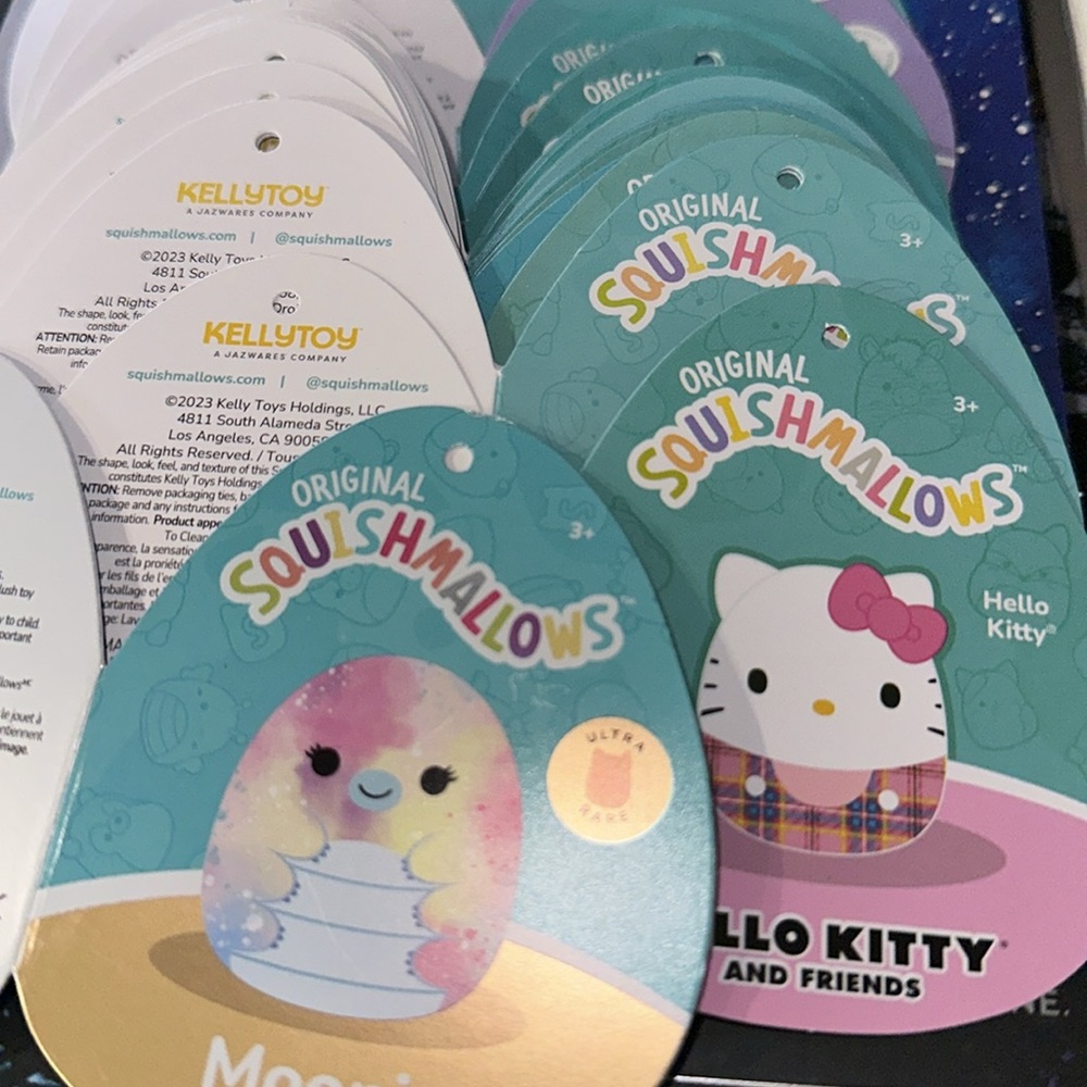Squishmellow Tags for sale #34 tags